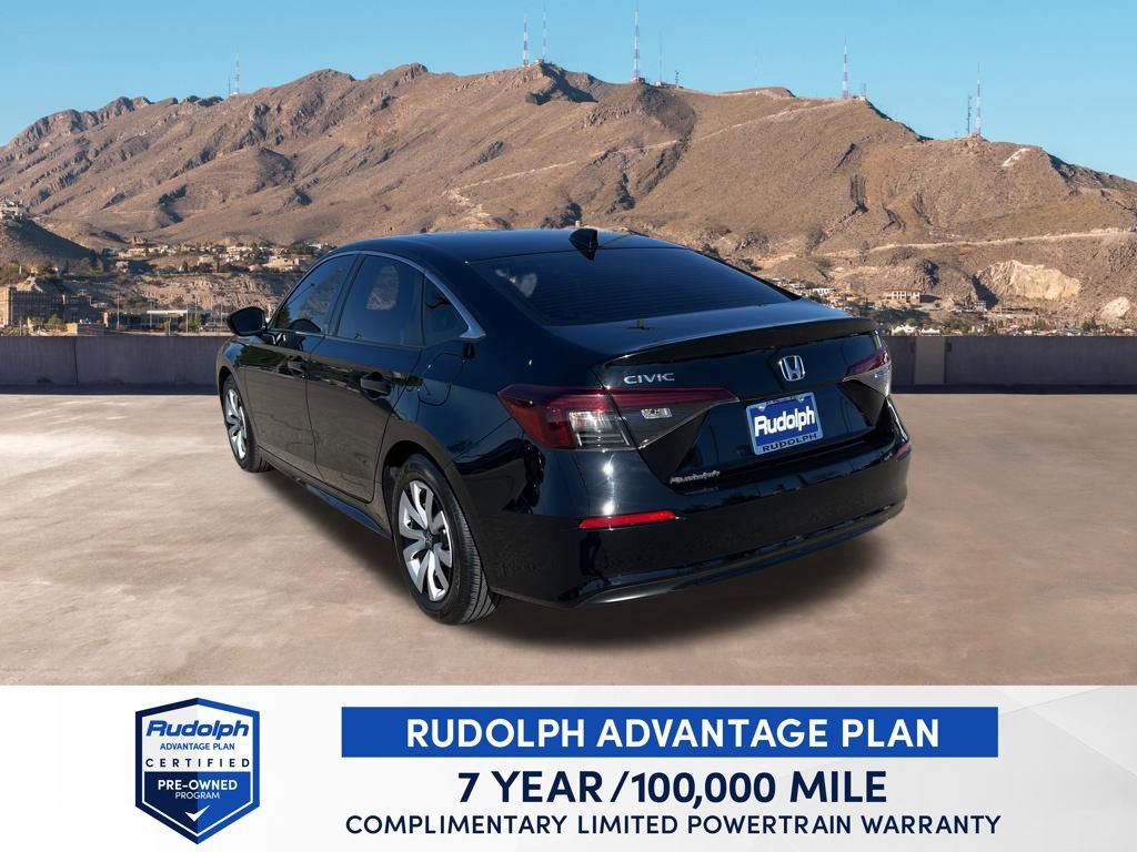 Certified 2025 Honda Civic LX image 4