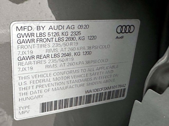 Used 2021 Audi Q3 2.0T Premium w/ Convenience Package AWD/4WD image 34