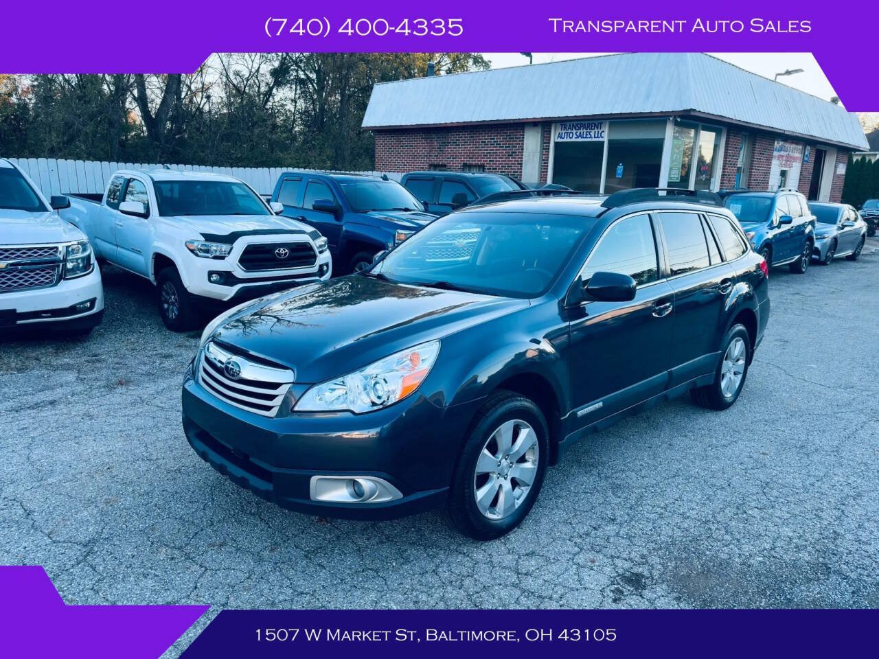 Used 2012 Subaru Outback 2.5i Premium AWD/4WD image 1