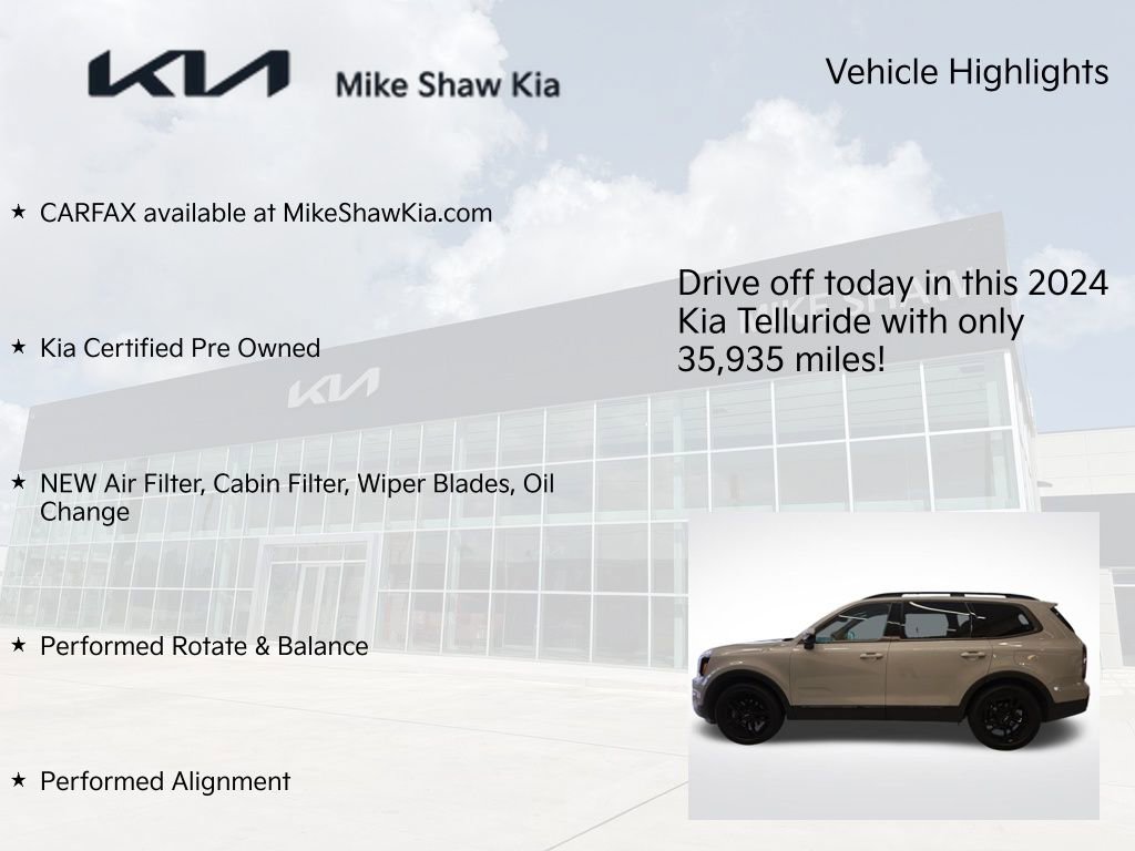 Certified 2024 Kia Telluride SX Prestige X-Line AWD/4WD image 10