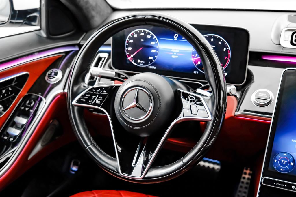 Used 2021 Mercedes-Benz S 580 4MATIC Sedan w/ AMG Line image 12