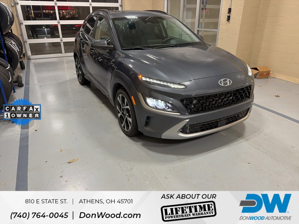 Used 2022 Hyundai Kona Limited w/ Cargo Package