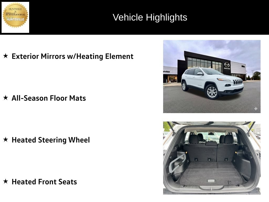 Used 2015 Jeep Cherokee Latitude w/ Cold Weather Group AWD/4WD image 12
