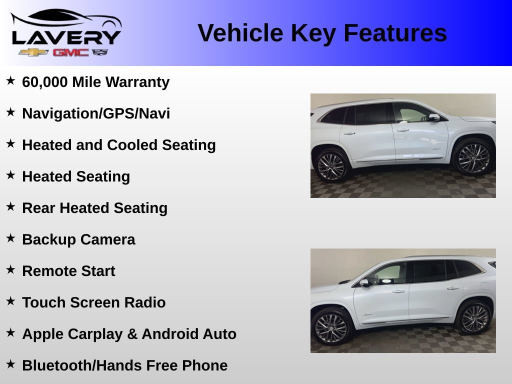 Used 2026 Buick Enclave Avenir w/ Super Cruise Package AWD/4WD image 2