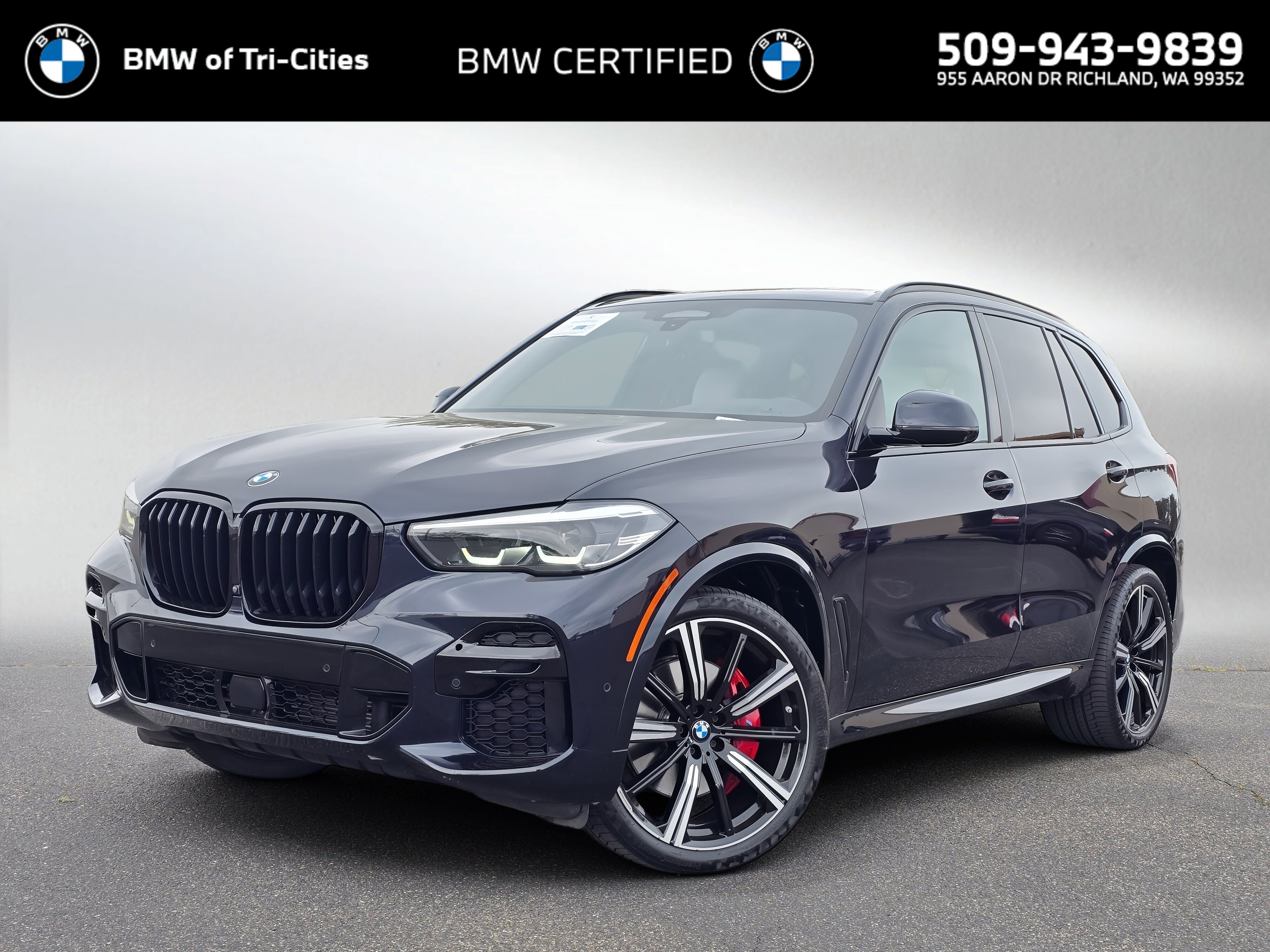 Certified 2023 BMW X5 xDrive40i w/ M Sport Package AWD/4WD image 1