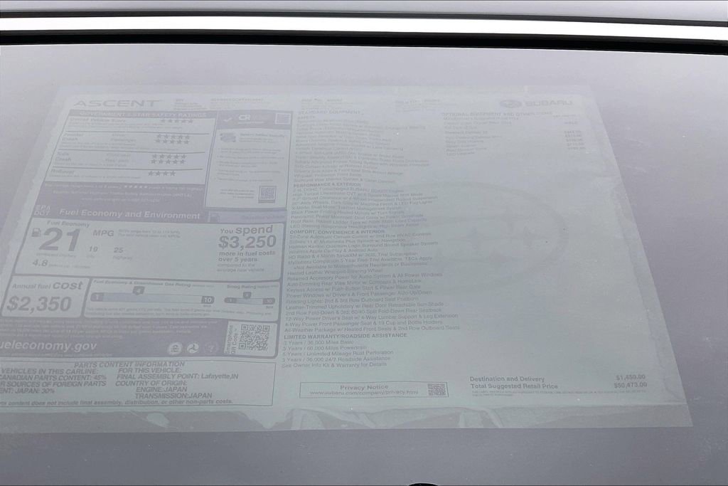 New 2026 Subaru Ascent Limited image 17