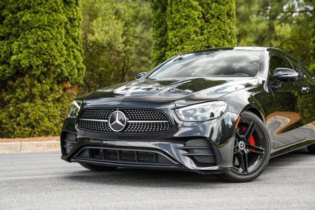 Used 2021 Mercedes-Benz E 450 Coupe w/ AMG Line image 2