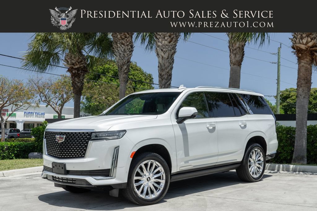 Used 2023 Cadillac Escalade Premium Luxury w/ Performance Package AWD/4WD image 1