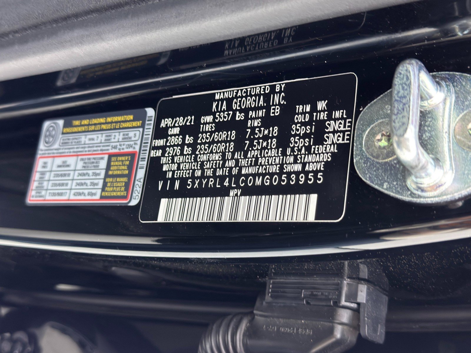 Used 2021 Kia Sorento S FWD image 43