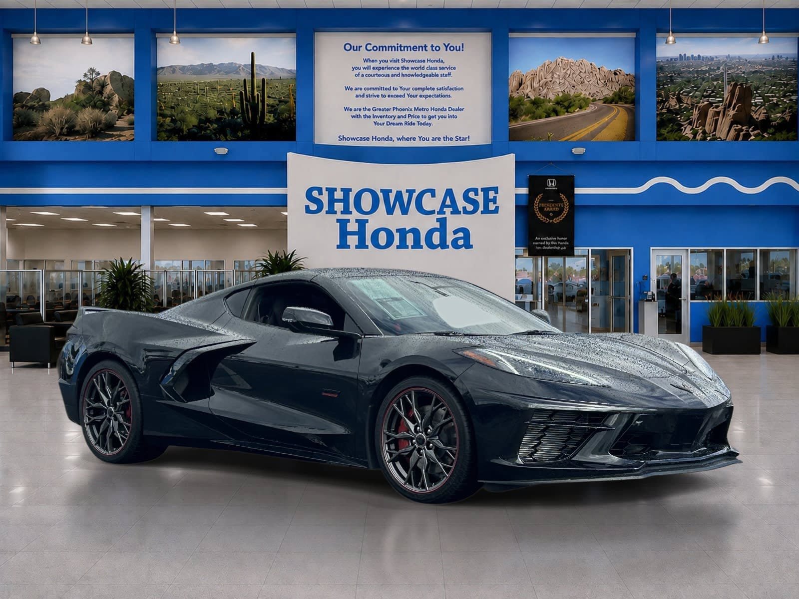 Used 2023 Chevrolet Corvette Stingray Premium Cpe w/ Z51 Performance Package RWD image 6