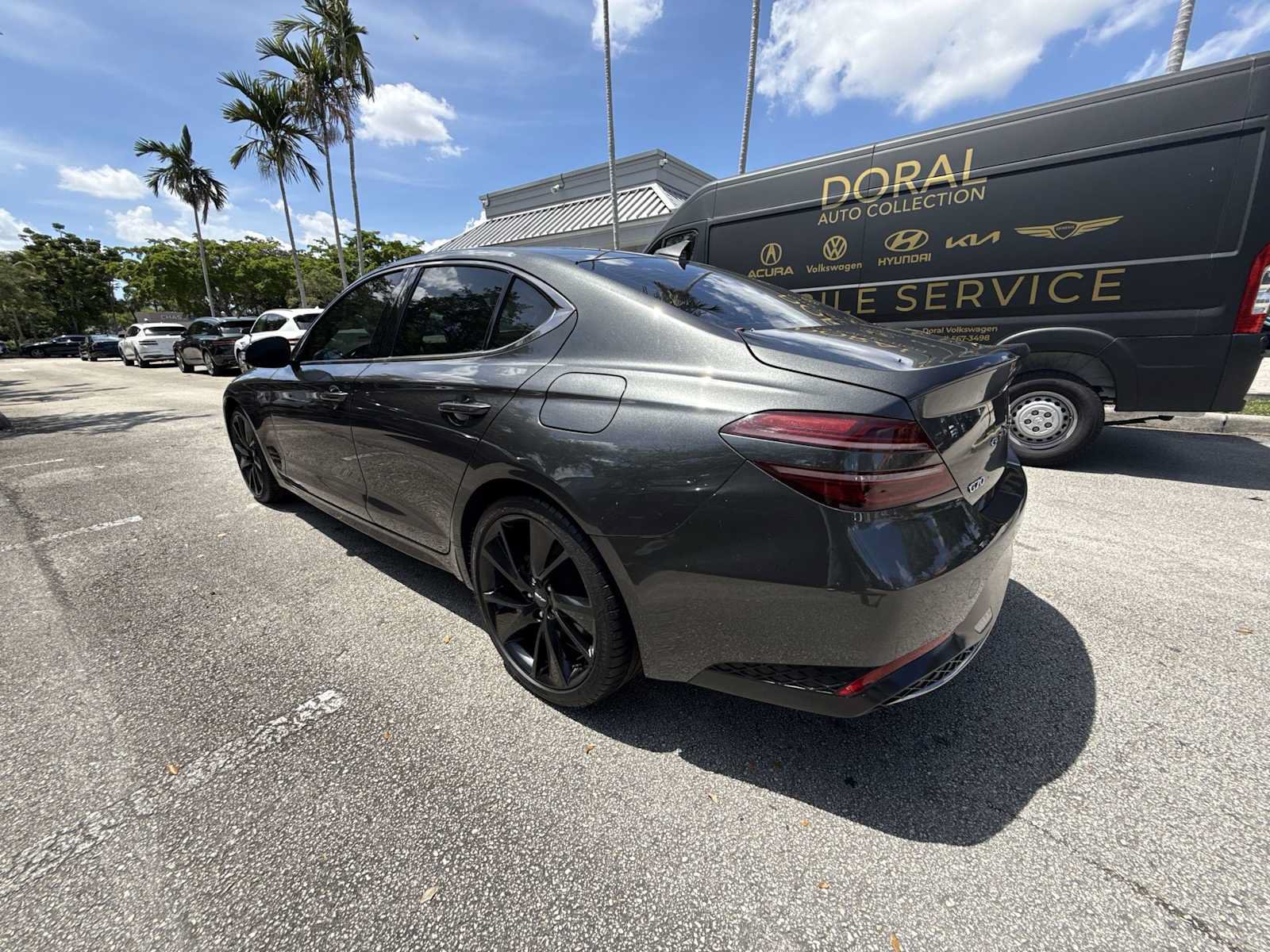 Used 2023 Genesis G70 2.0T w/ Sport Prestige Package RWD image 6
