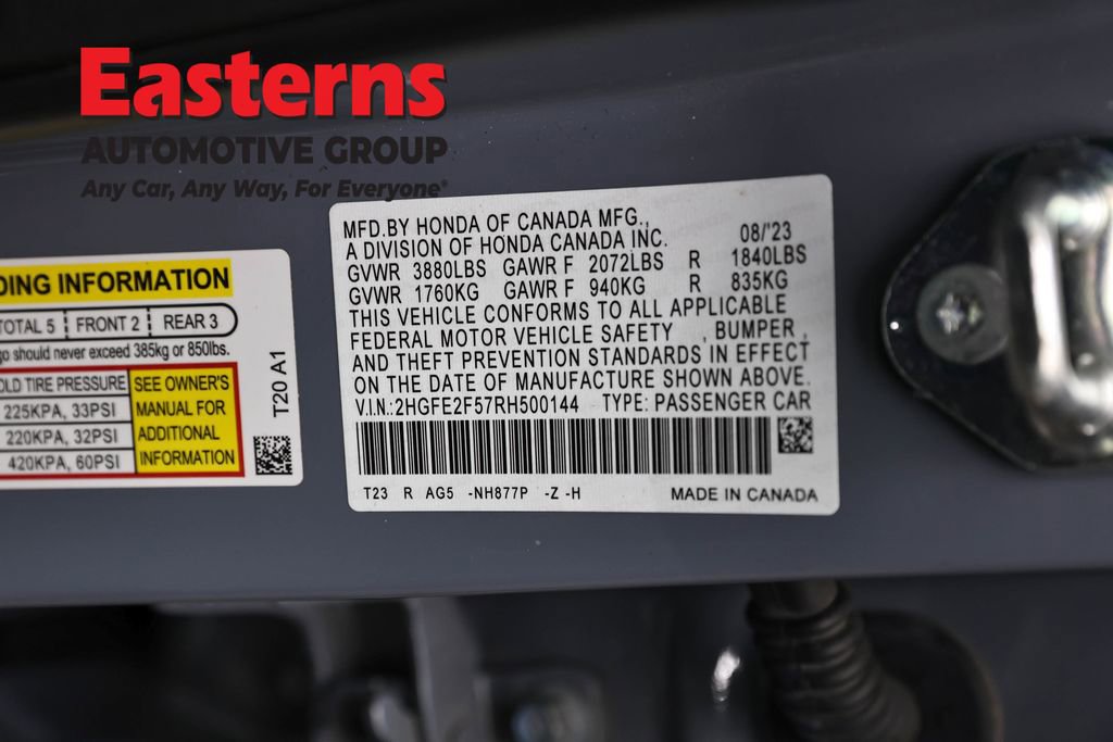Used 2024 Honda Civic Sport image 33
