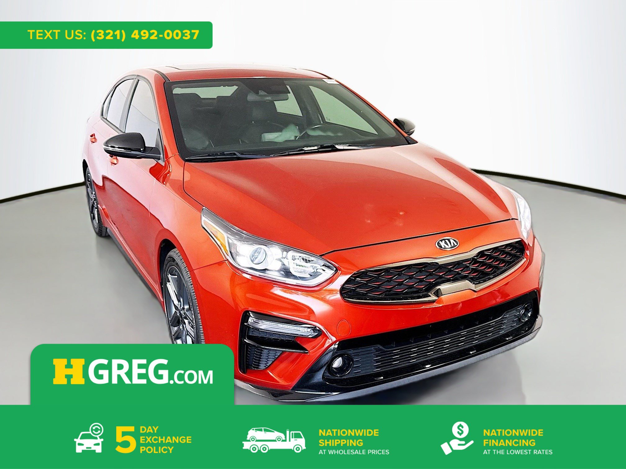 Used 2021 Kia Forte GT-Line w/ GT-Line Premium Package FWD image 1