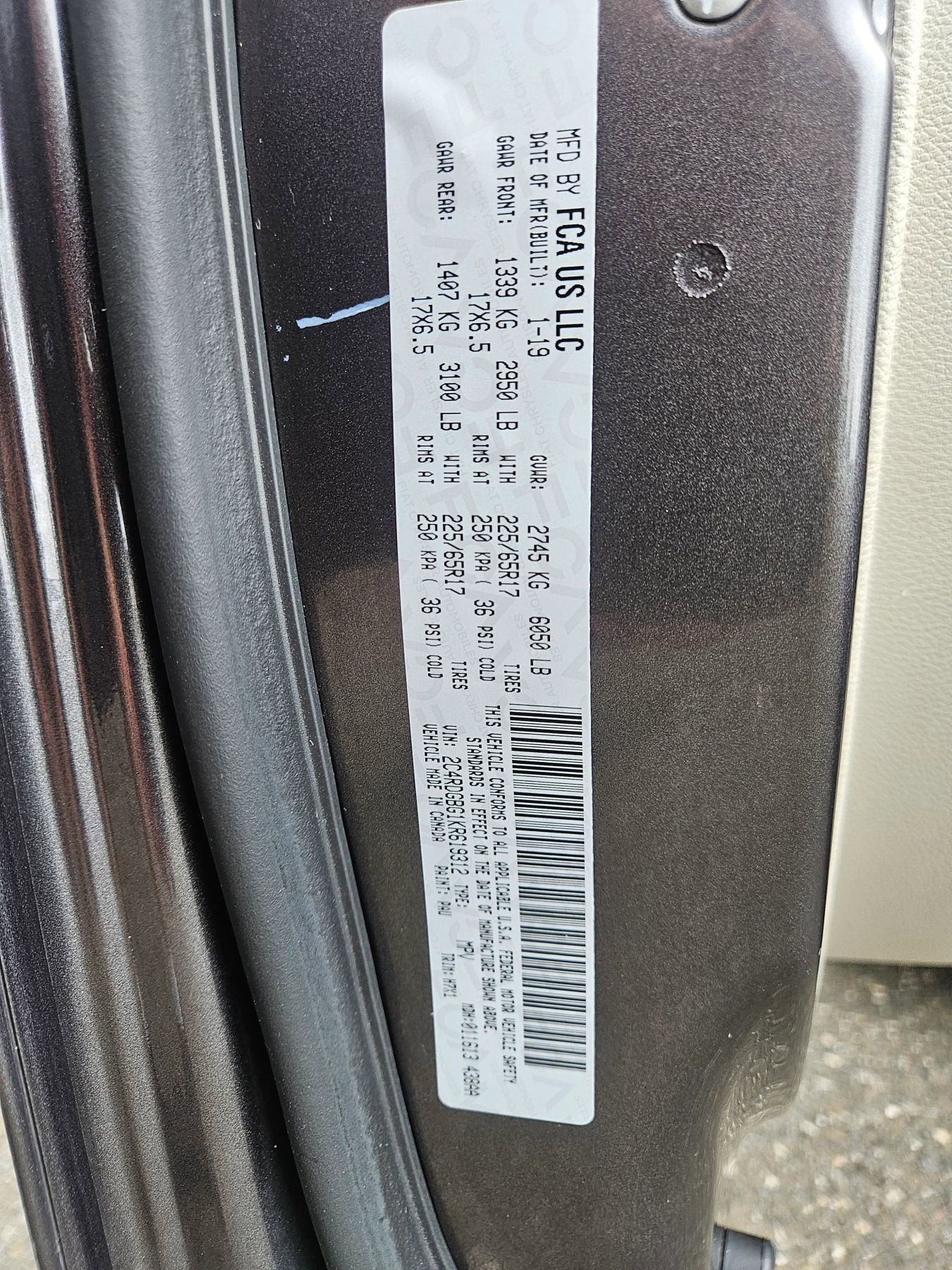 Used 2019 Dodge Grand Caravan SE w/ UConnect Hands-Free Group image 14