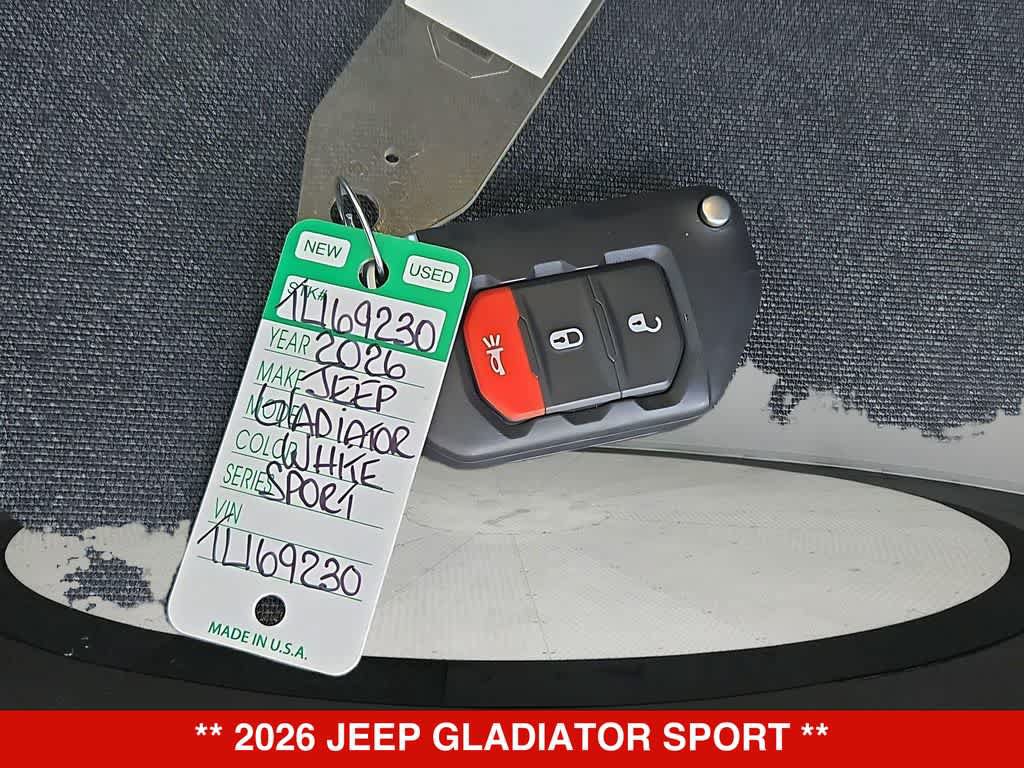 New 2026 Jeep Gladiator Sport AWD/4WD image 35