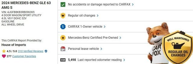 Certified 2024 Mercedes-Benz GLE 63 AMG S image 3