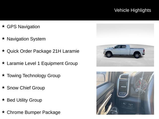 Used 2024 RAM 3500 Laramie w/ Towing Technology Group AWD/4WD image 3
