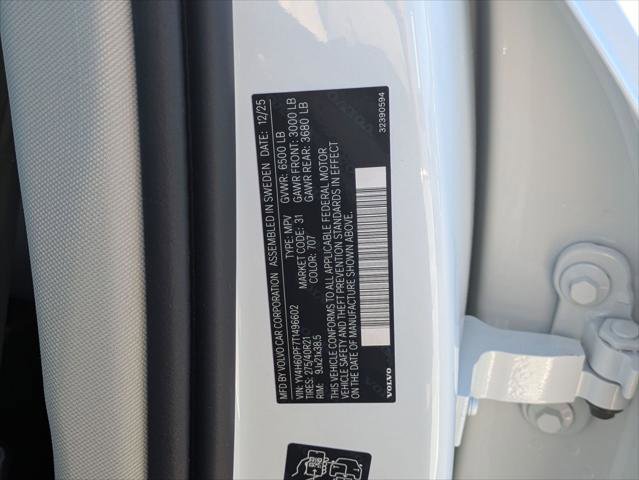 New 2026 Volvo XC90 T8 Ultra w/ Protection Package Premier AWD/4WD image 15