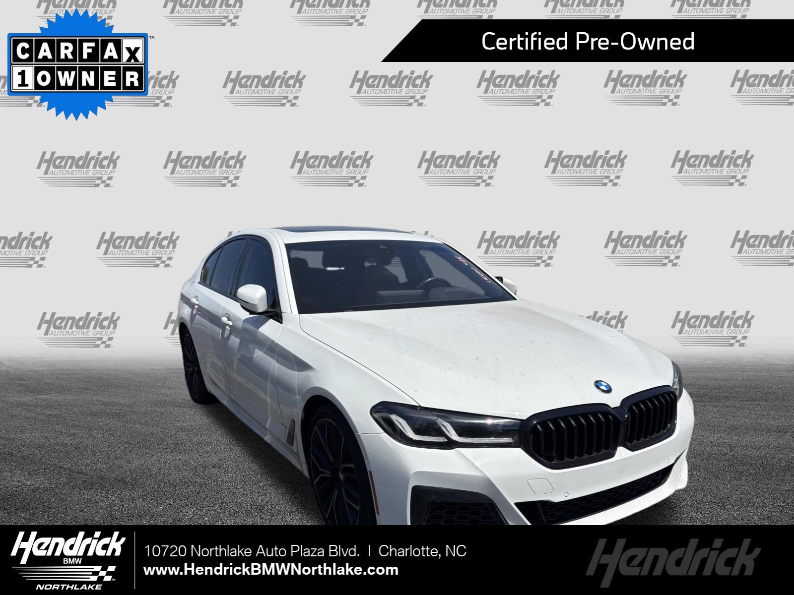 Certified 2023 BMW 540i w/ Executive Package RWD image 1