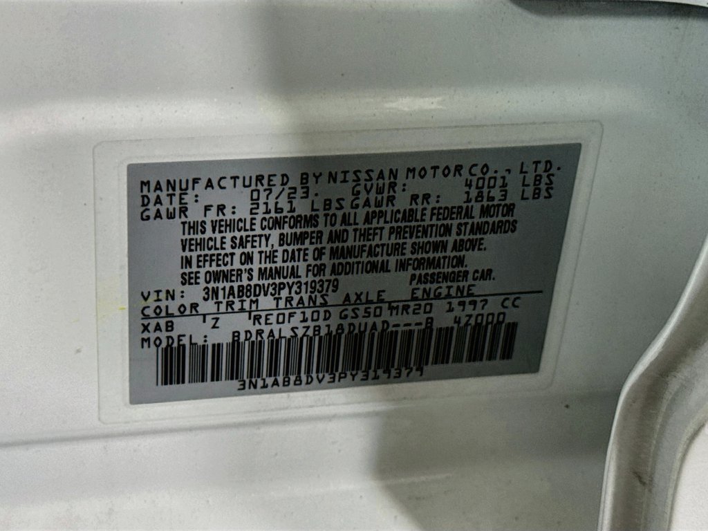 Used 2023 Nissan Sentra SR w/ SR Premium Package FWD image 36