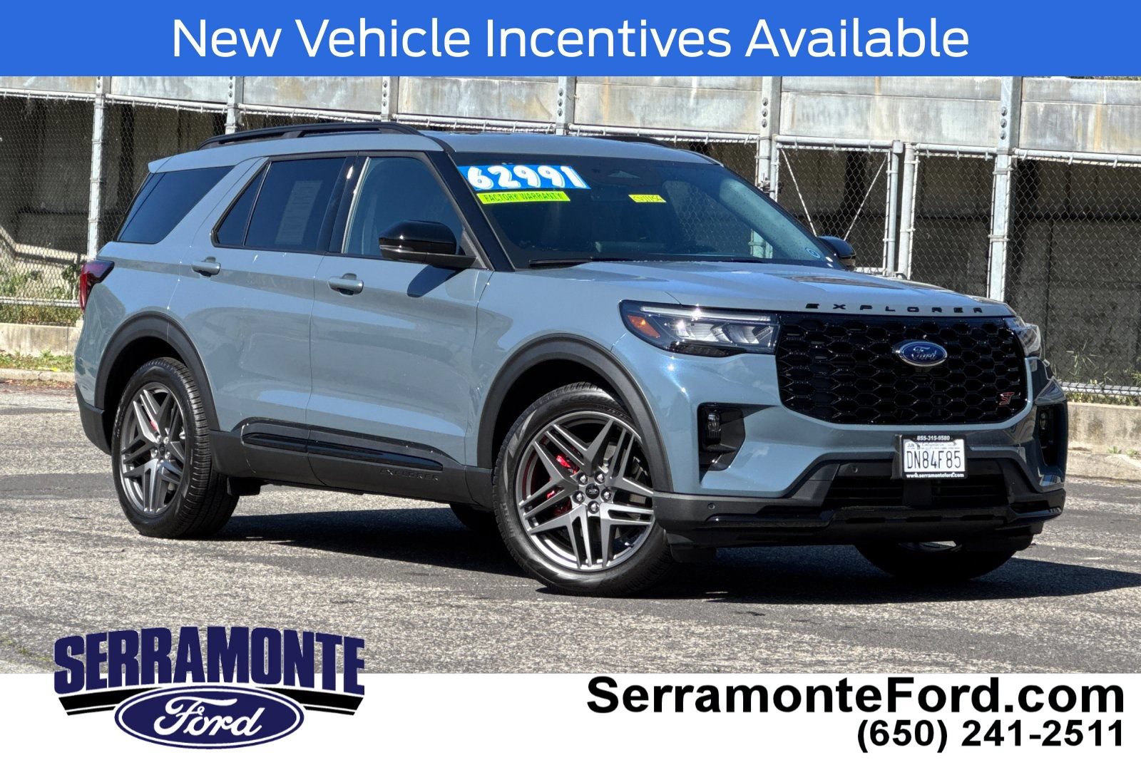 Used 2026 Ford Explorer ST w/ Sun And Sound Package AWD/4WD image 1