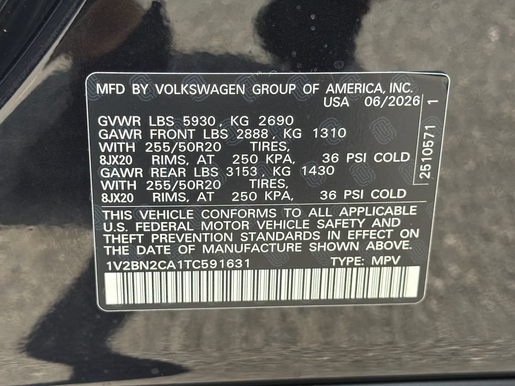 New 2026 Volkswagen Atlas SEL AWD/4WD image 32