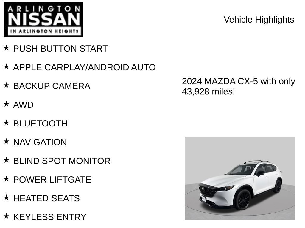 Used 2024 MAZDA CX-5 2.5 Turbo AWD/4WD image 8