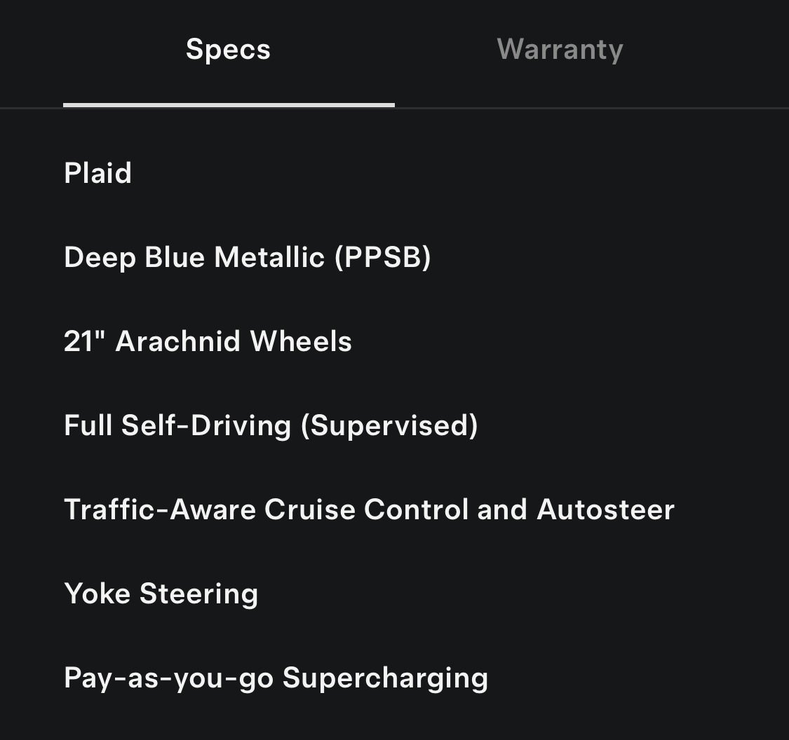Used 2023 Tesla Model S Plaid