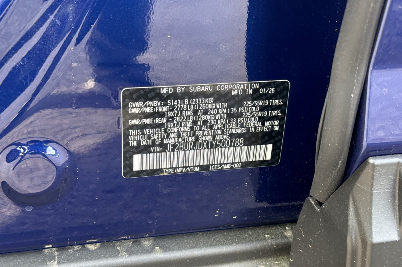 New 2026 Subaru Outback Touring XT AWD/4WD image 26