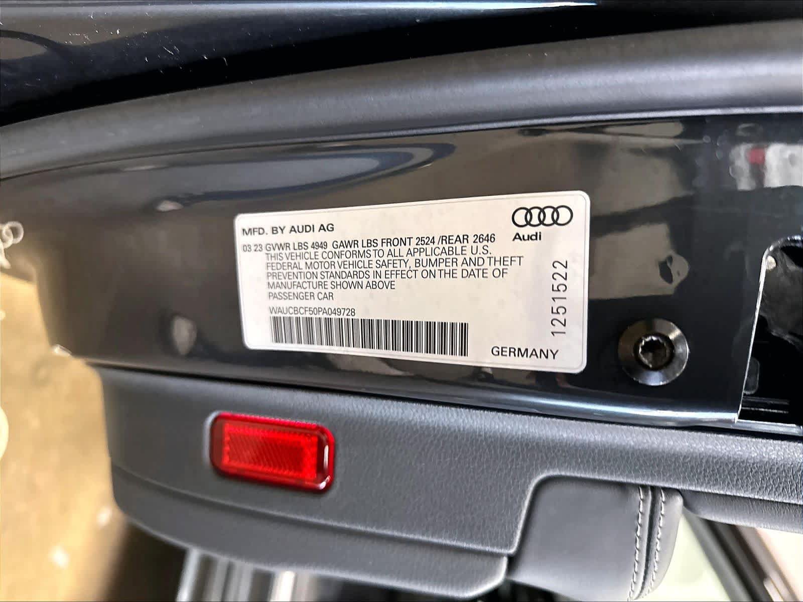Used 2023 Audi A5 2.0T Premium Plus w/ Premium Plus AWD/4WD image 35