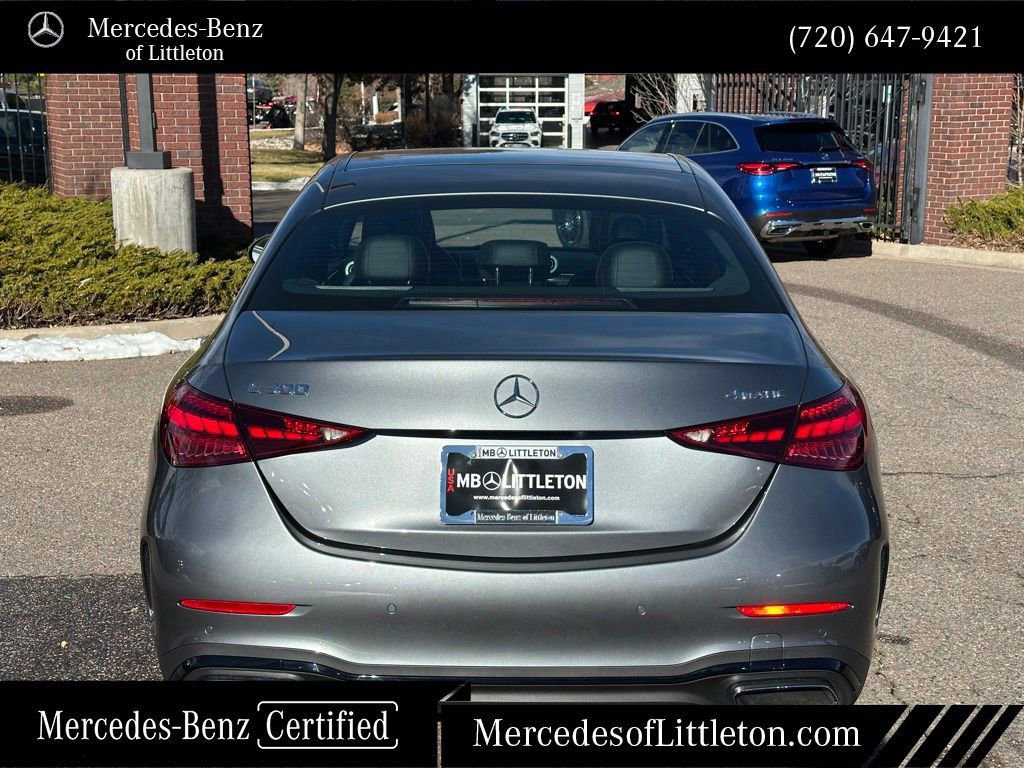 Certified 2025 Mercedes-Benz C 300 4MATIC Sedan image 5