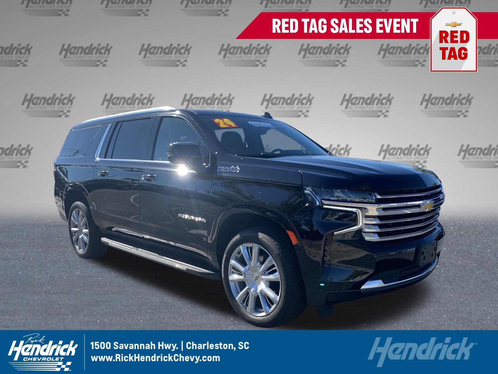 Certified 2024 Chevrolet Suburban High Country w/ Max Trailering Package