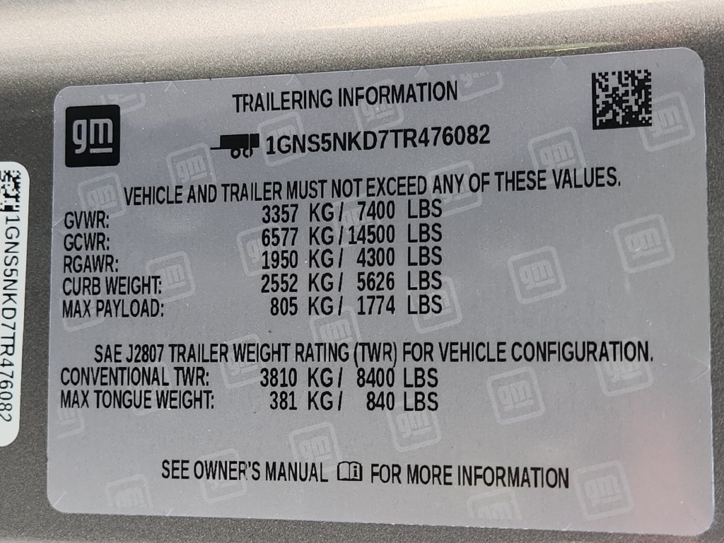 New 2026 Chevrolet Tahoe LT w/ Comfort Package RWD image 8