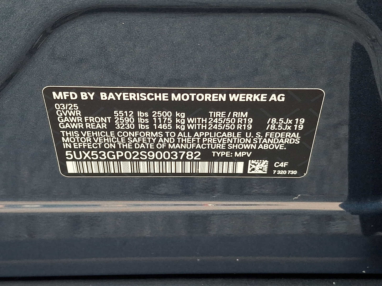 Used 2025 BMW X3 xDrive30i w/ Premium Package AWD/4WD image 25
