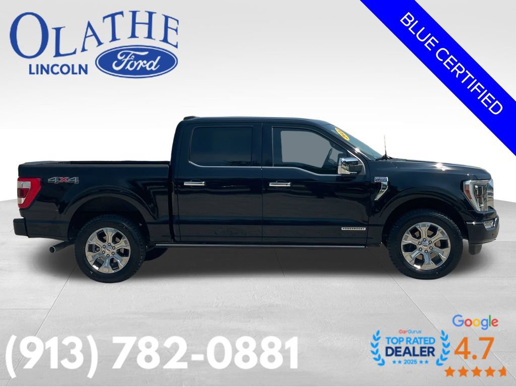 Certified 2022 Ford F150 Platinum w/ Equipment Group 701A High AWD/4WD image 8