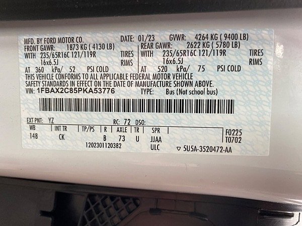 Used 2023 Ford Transit 350 XLT image 48