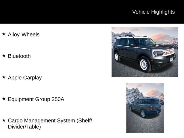 New 2025 Ford Bronco Sport Heritage image 21