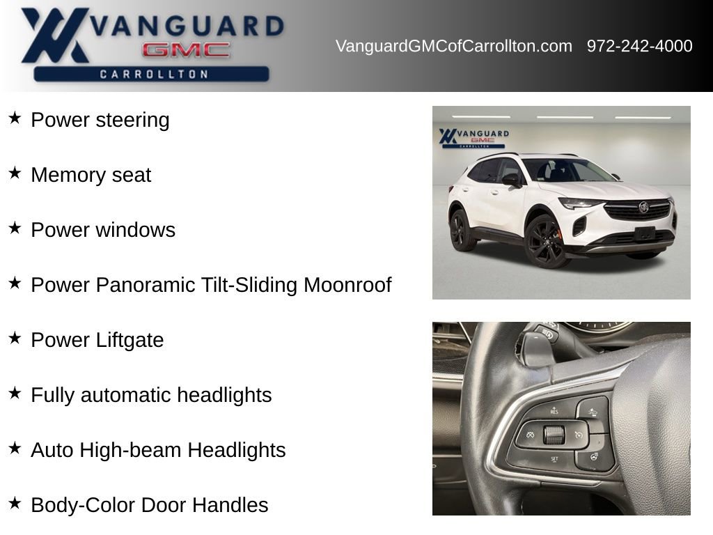 Used 2023 Buick Envision Essence w/ Sport Touring Package image 12