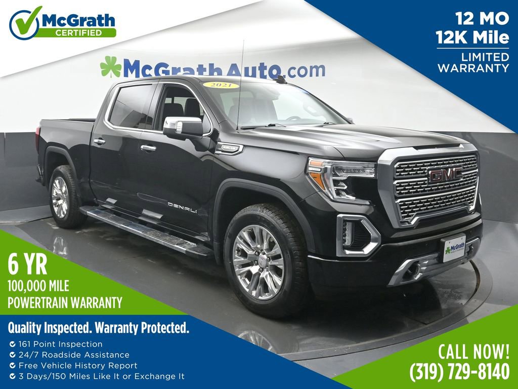 Used 2021 GMC Sierra 1500 Denali w/ Driver Alert Package II image 1