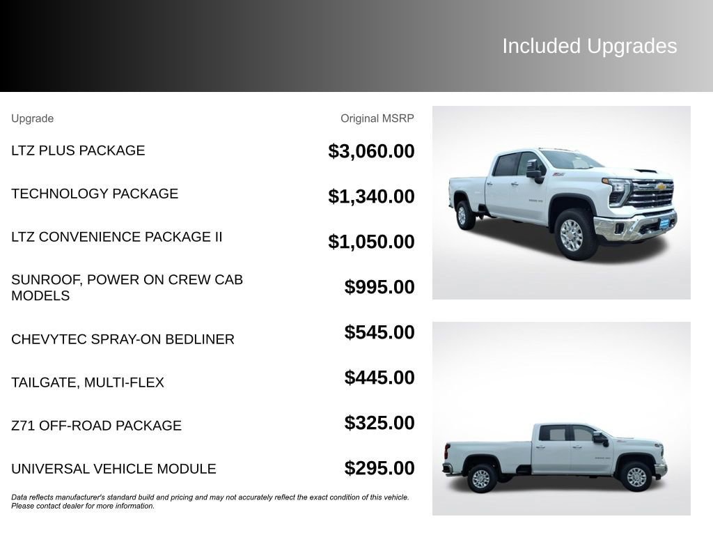 New 2026 Chevrolet Silverado 3500 LTZ w/ LTZ Plus Package AWD/4WD image 3