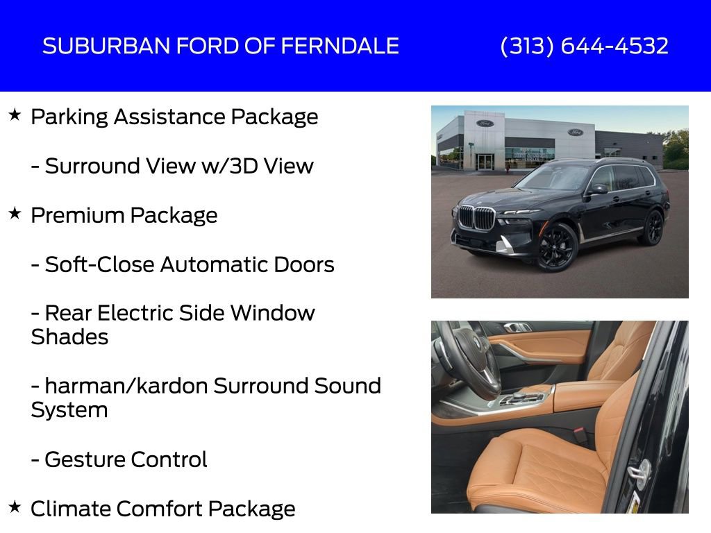 Used 2023 BMW X7 xDrive40i w/ Premium Package image 9