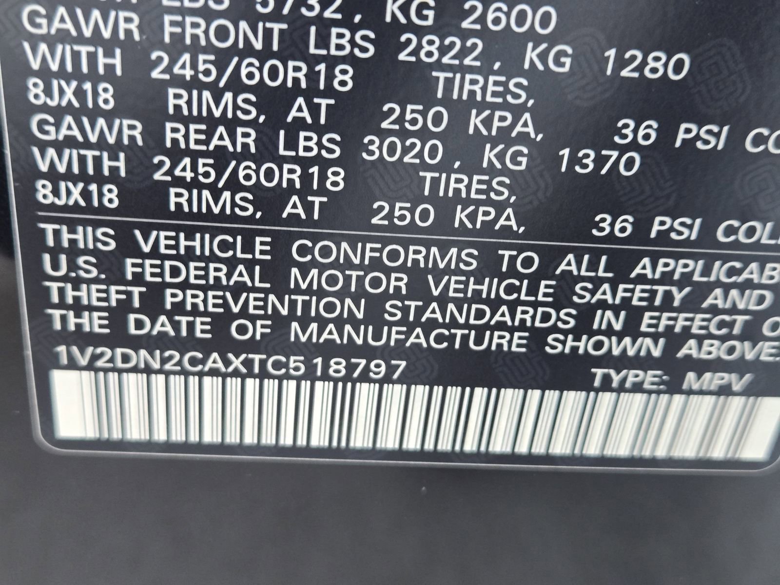 New 2026 Volkswagen Atlas SE image 21