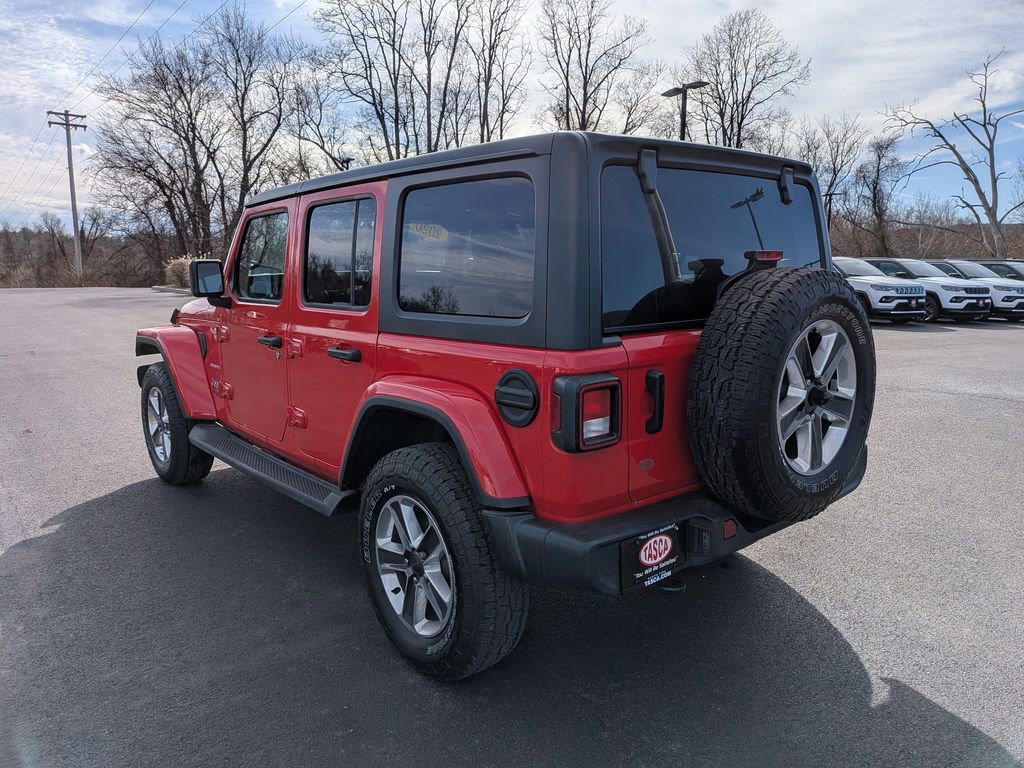Used 2020 Jeep Wrangler Unlimited Sahara AWD/4WD image 6