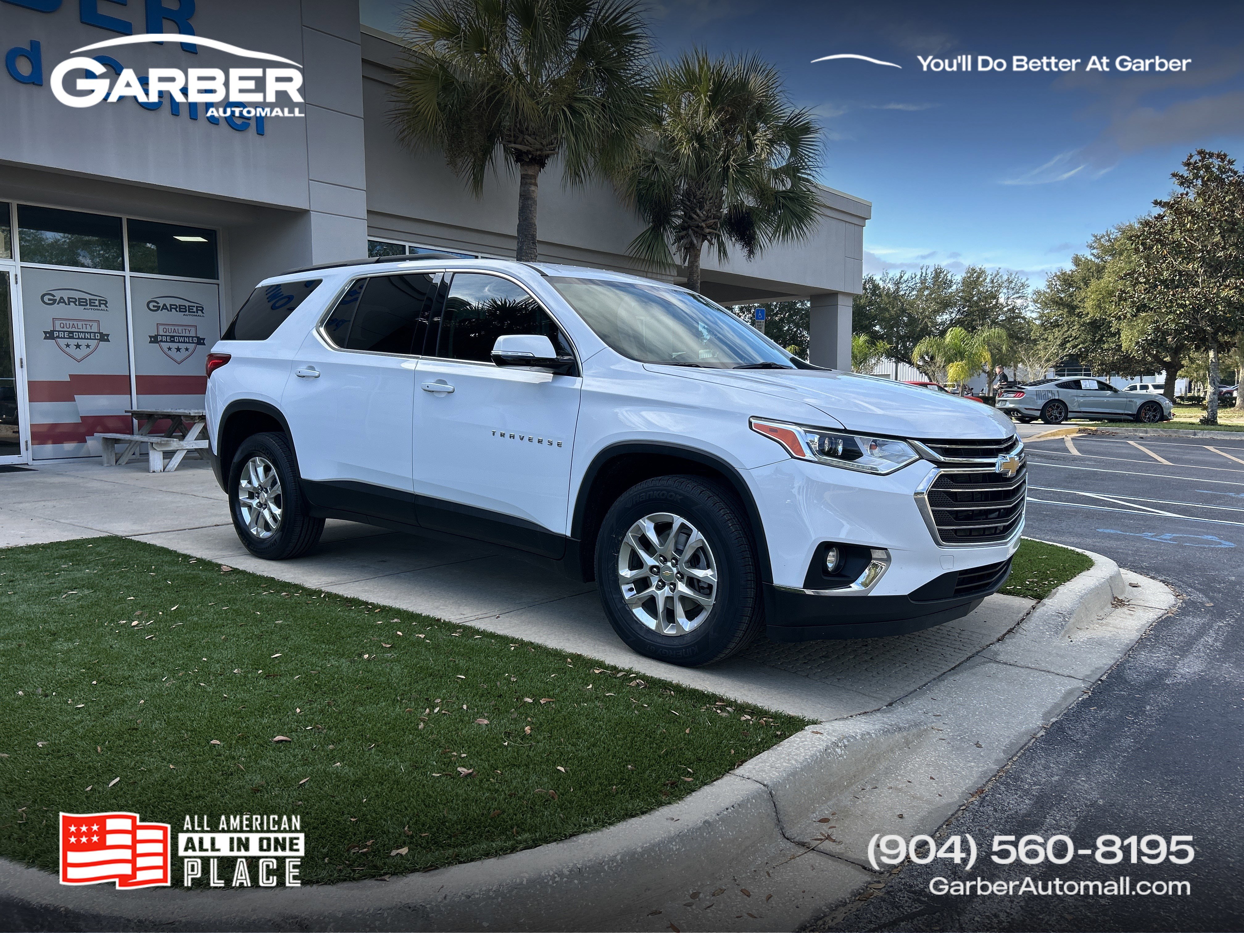 Used 2020 Chevrolet Traverse LT