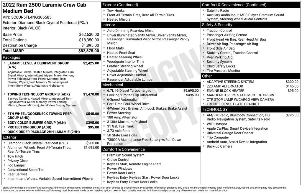 Used 2022 RAM 2500 Laramie image 15