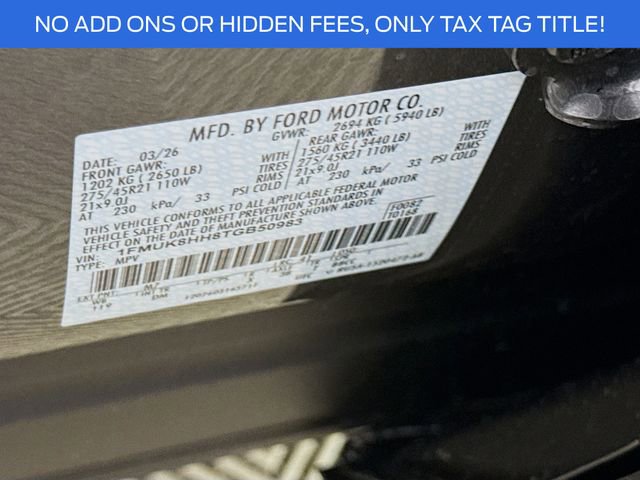 New 2026 Ford Explorer Platinum image 35