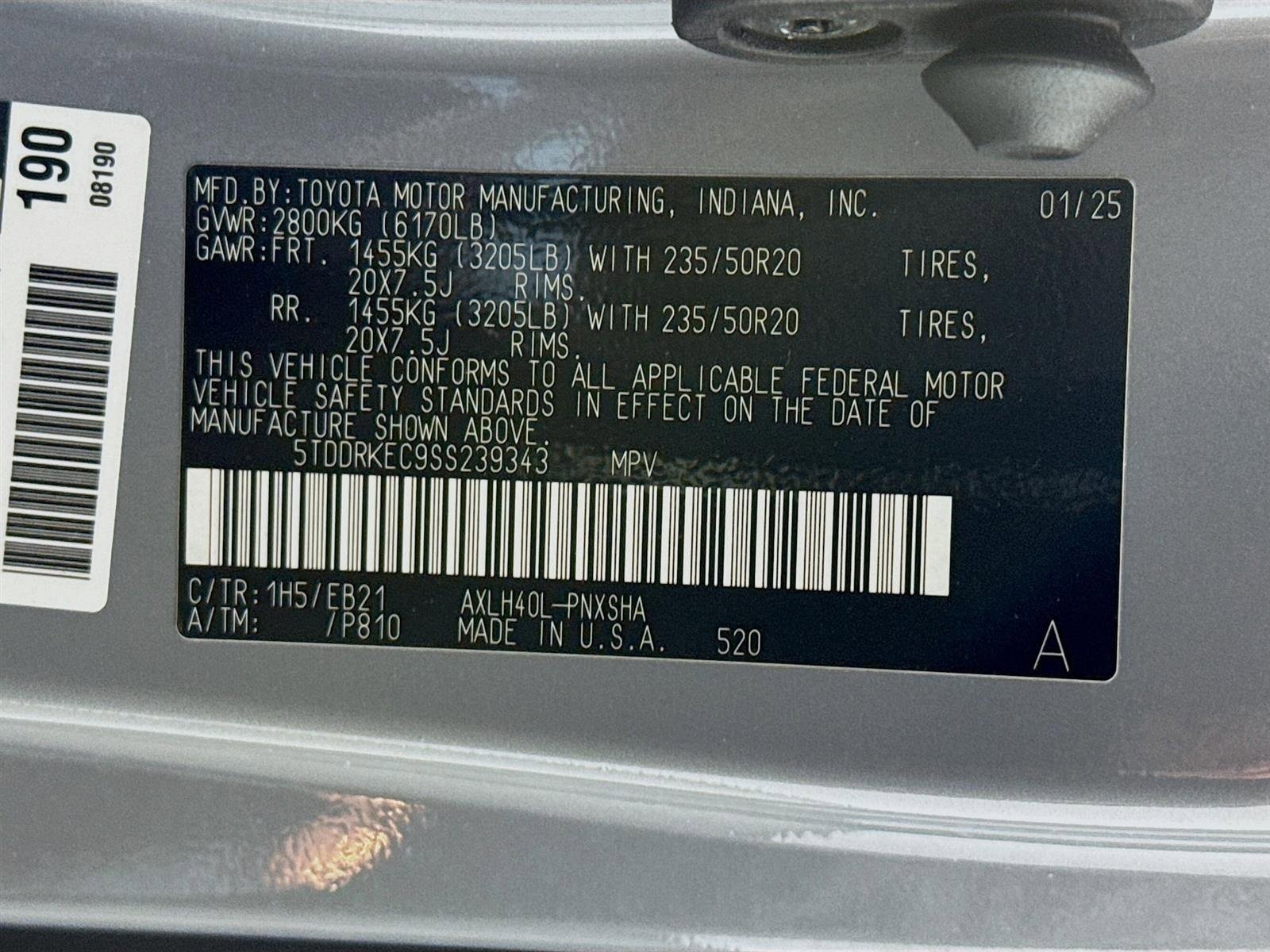 Used 2025 Toyota Sienna XSE w/ XSE Plus Package image 33