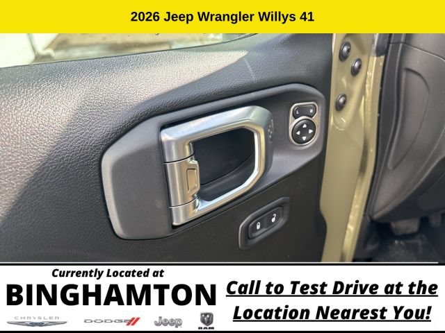 New 2026 Jeep Wrangler Unlimited Sport AWD/4WD image 6