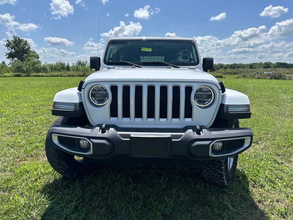 Used 2021 Jeep Wrangler Unlimited Sahara w/ LED Lighting Group AWD/4WD image 2