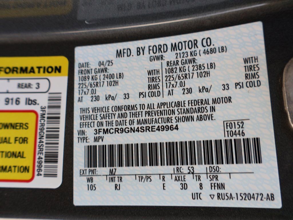 New 2025 Ford Bronco Sport Heritage w/ Convenience Package image 39